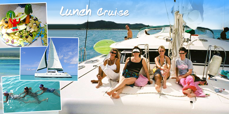 antigua lunch cruise aboard luxury catamaran